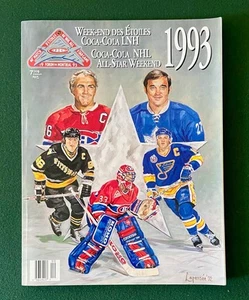 1993 NHL All-Star Weekend Program Montreal Canada Rare - Picture 1 of 4