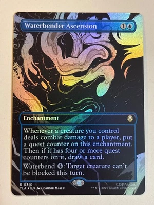 Waterbender Ascension (Borderless FOIL) UB: Avatar: the Last Airbender - Image 1 of 2