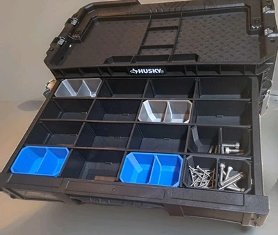 HUSKY COMPATIBLE Husky Connect 2-Drawer Organizer Compatible Small Nesting Cup Bin