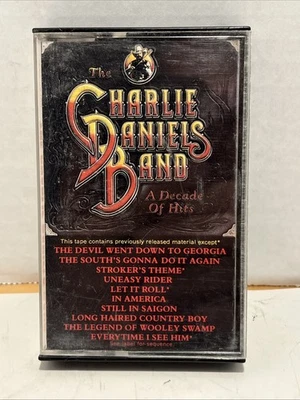 Charlie Daniels - Cassette - A Decade of Hits - Image 1 of 3