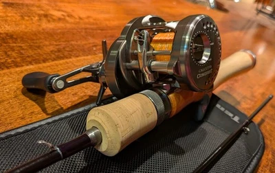 Tenryu Rayz Spectra RZS51LL-BC & Shimano Calcutta 17 HG Baitcasting Reel Japan - Image 1 of 4