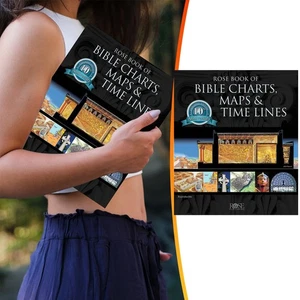 Rose# Book Of Bi#ble Charts, Time Lines, Maps, 10th Anniversary Expanded Edition - Picture 1 of 11
