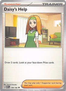 Daisy's Help Uncommon Normal SV: Scarlet & Violet 151 158/165 NM - Picture 1 of 2