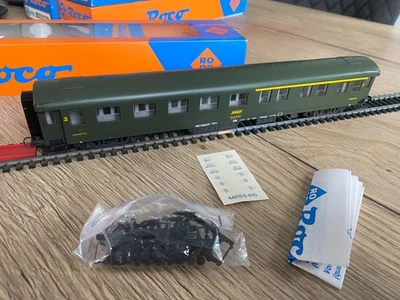 ROCO 42214A VOITURE COUCHETTES MIXTE AVEC LUMIERES PAS JOUEF LIMA - Photo 1/4