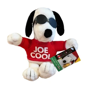 Applause Peanuts Kohl's Joe Cool Snoopy 8” Bean Bag Plush Stuffed Animal Toy - Picture 1 of 7