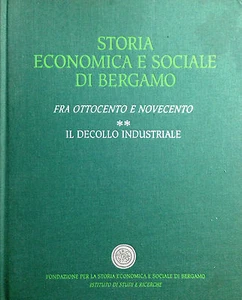 STORIA ECONOMICA E SOCIALE DI BERGAMO 1997 (FRA OTTOCENTO E NOVECENTO) II P. - Imagen 1 de 1