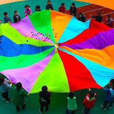 Kids Parachute Color Perception Sports Toy Challenge Kids Outdoor Games for