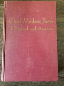 Chief Modern Poets of England and America - Third Edition - Vintage H/C 1947 - Picture 1 of 6