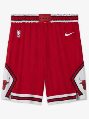 Nike Nba Chicago Bulls Swingman Icon Edition Dri-fit Men Red Shorts AJ5593-657 - Image 1 of 4