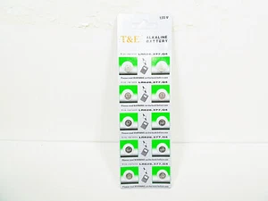 Button Cell Batteries AG 4 10 pc Electronics Coin Battery Camera Watch Radio - Picture 1 of 3