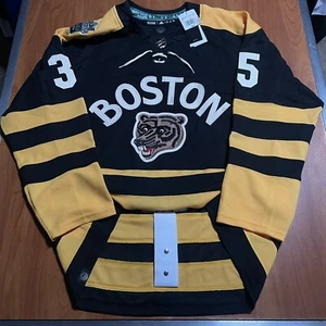 Signed Adidas Linus Ullmark Boston Bruins 2023 NHL Winter Classic Jersey 54 - Picture 1 of 8