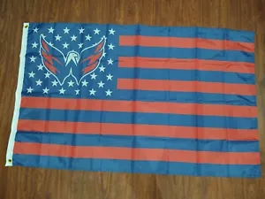 Washington Captals 3x5 American Flag. US seller. Free shipping within the US!!! - Picture 1 of 3