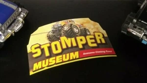 New STOMPER MUSEUM Stomper Freaks Bully 4x4 Truck STICKER DECAL - Picture 1 of 2