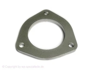 VW Audi Kat flansch 2,5" VA 63,5 mm 16V G60 VR6 S3 S4 Schweißflansch 3-Loch NEU - Bild 1 von 1