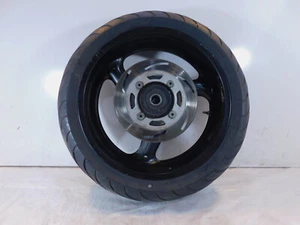 01-02 Buell M2 Cyclone S3 Thunderbolt & X1 Lightning Black Rear Wheel Rim & Tire - Picture 1 of 13