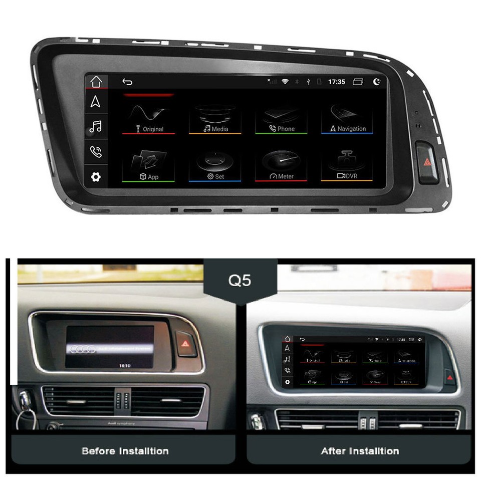 Android 10.0 Head Unit for Audi Q5 2009-2017 Car GPS Navi Stereo Radio 4G BT RDS