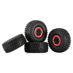 4x 17mm Hub 1/7 RC Car Wheel Rim Tyres Tires For Traxxas Unlimited Desert Racer - Picture 1 of 8