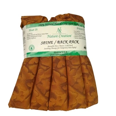 Natural Herbal Body Wrap for Spine & Back Muscle Strain Relief Hot Or Cold USA - Image 1 of 4