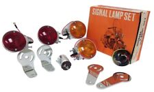 Motorcycle 6V Turning Signal Lamp Lights Kit Set Kit Harley-Davidson Honda NEW