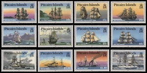 Pitcairn 1988 - Mi-N.o 308-319 ** - Estampillada sin montar o nunca montada - barcos / barcos - Imagen 1 de 1