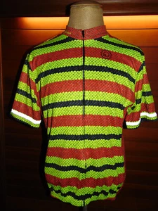 Eleven Bicycle Gear Cycling Jersey Short Sleeve Coral Snake Pattern Size 2XL - Picture 1 of 11