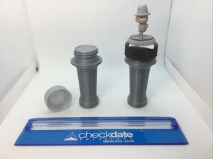 Miniature holder for Painting. (2) 3D Printed Silver (c) - Picture 1 of 1