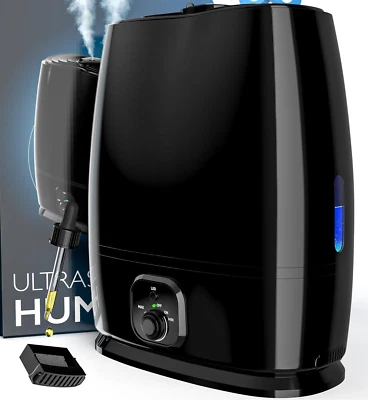 Cool Mist Humidifier 6L Large Room Quiet No-Filter Air Humidifier for Bedroom - Image 1 of 4