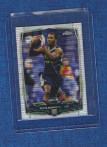 2014 Topps Chrome Mini Pulsar Refractor /102 # 142 Kevin Norwood Rookie - Picture 1 of 2