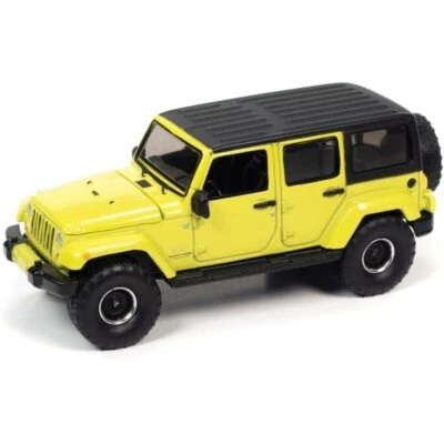 JEEP Wrangler Sahara Unlimited - 2017 - hyper green - Auto World 1:64 - Immagine 1 di 4