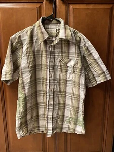 Ocean Current Men's Button Down Short Sleeve Shirt XL - Picture 1 of 1