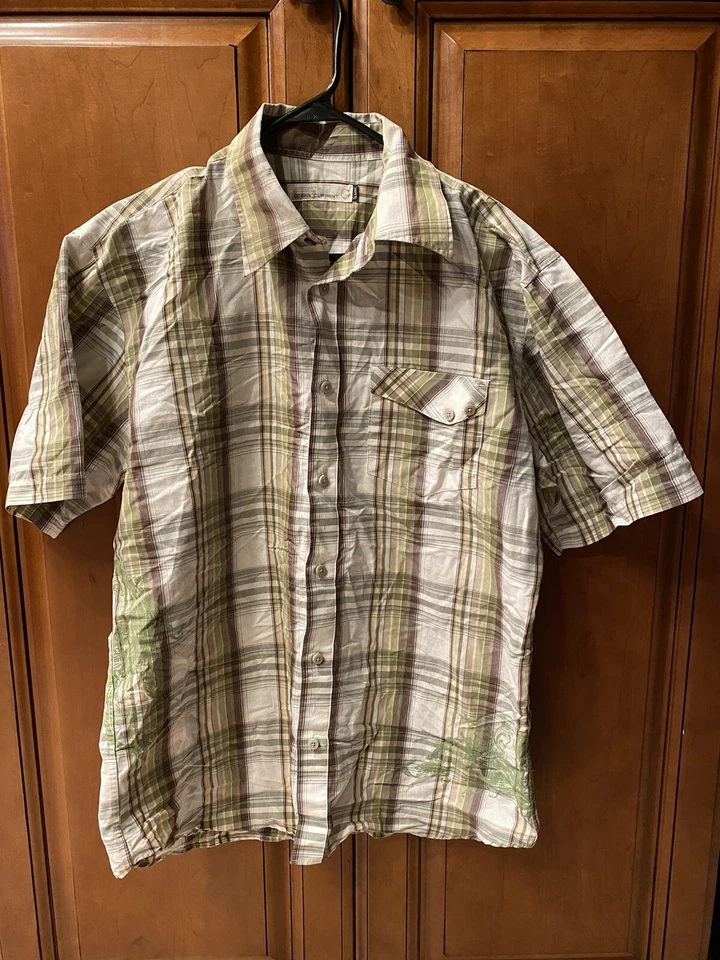 Ocean Current Men's Button Down Short Sleeve Shirt XL - Image 1 of 1