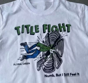 Rare Title Fight band Full Size 100% Cotton Shirt AE103 - Picture 1 of 3
