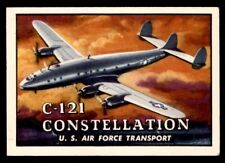 1952 Topps Wings #31 C-121 Constellation EX *d3
