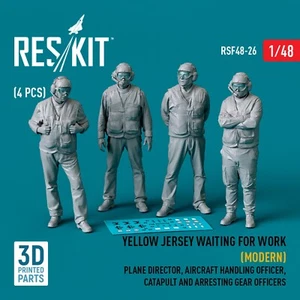 Gelbes Trikot wartet auf die Arbeit (modern) 1:48 RSF48-0026 - für Plastik Modellbausatz - Bild 1 von 3