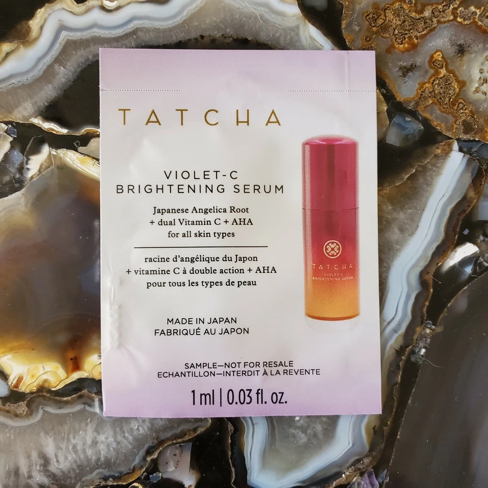 Tatcha Violet-C Brightening Serum .03 oz / 1 ml - New - Image 1 of 1