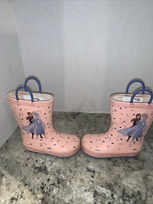 Bota de Lluvia Western Chief Niña Frozen 2 Temporada Mágica Goma Talla 8 Foto 1 de 4