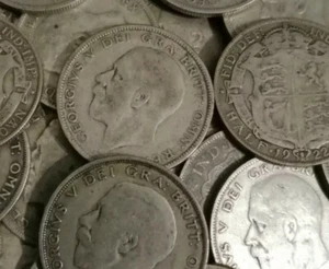 Pre 1947 British Silver Coins - 10 Half Crowns - George VI V - Bulk Not Scrap - Picture 1 of 1