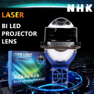 NHK 3.0'' Laser Bi LED Projector Lens LED Headlight 142W 6000K VS Xenon Retrofit - Picture 1 of 7