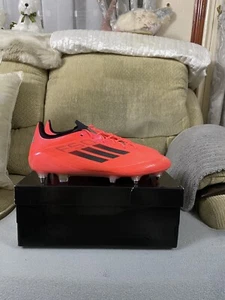Adidas F50 Elite SG Red Football Boots BNIB Size 9uk Men’s IF1296 - Picture 1 of 19