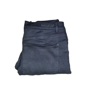 Express Leggings Jeans Women Sz 10 Denim Distressed Black Boho Casual Workwear - Picture 1 of 6