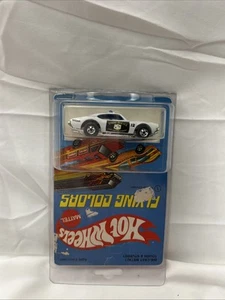 1975 Hot Wheels Flying Colors 1-Police Cruiser - RARE UPSIDE DOWN - Picture 1 of 3
