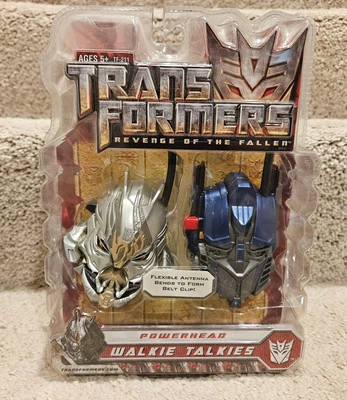 Transformers Revenge Of The Fallen- Powerhead Walkie Talkies OPTIMUS & MEGATRON - Image 1 of 4