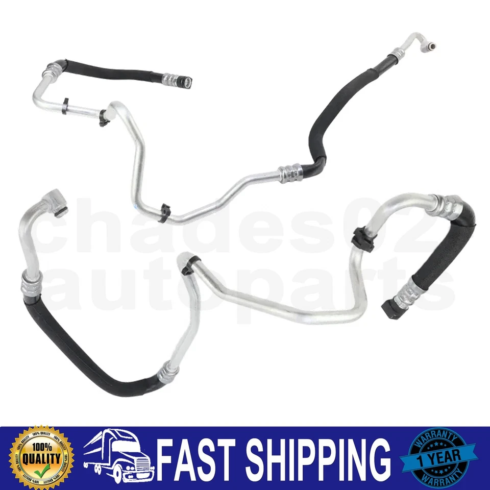 2x Engine Oil Cooler Hose Pipe Fit For BMW F 10 F06 F12 F13 F02 535i 640i 740Li — 第 1/4 张图片