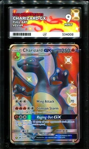 ACE 9 Charizard GX SV49/SV94 Hidden Fates Shiny Pokemon Card - Picture 1 of 2
