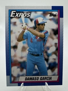 Topps Damaso Garcia Montreal Expos #432 1990 - Imagen 1 de 2