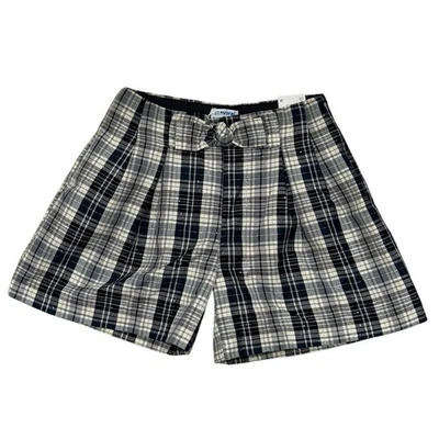 Pantalones Cortos Mayoral con Lazo a Cuadros - Niñas Talla 9 Nuevos con Etiquetas 🎀🖤🤍 Foto 1 de 3