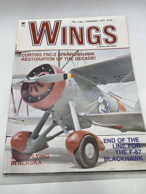 Wings Magazine February 1975 Vol 5 No 1 Curtis F9C-2 Sparrowhawk Sentry - Image 1 of 3