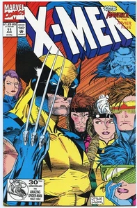 X-Men Vol 2 #11 (Marvel Comics 1992) Jim Lee art! Wolverine! - Picture 1 of 2