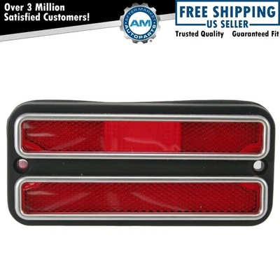 Luz de señalización lateral trasera roja señal de giro en esquina para camioneta Chevy 68-72 nueva Foto 1 de 2