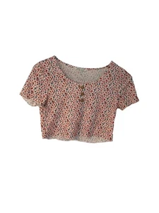 Floral Crop Top Size Age 11-12 - Picture 1 of 3